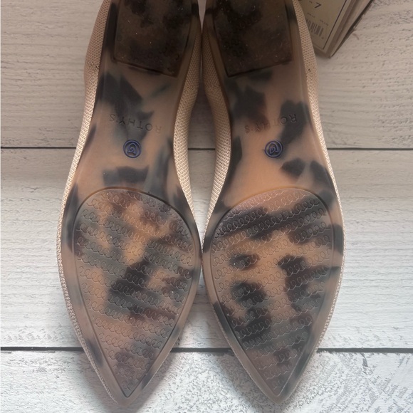 Rothy’s The Point in Ecru Women’s Size 7 - Picture 4 of 5